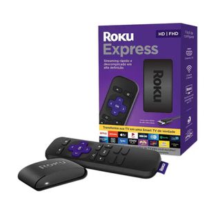 PARCELADO | Roku Express | Dispositivo de streaming para TV HD/Full HD