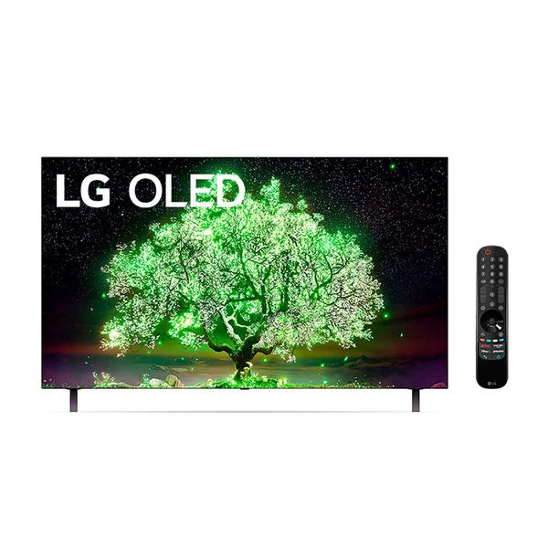 Smart TV LG 55" 4K OLED55A1 Dolby Vision IQ Dolby Atmos Inteligência Artificial ThinQ AI 2021