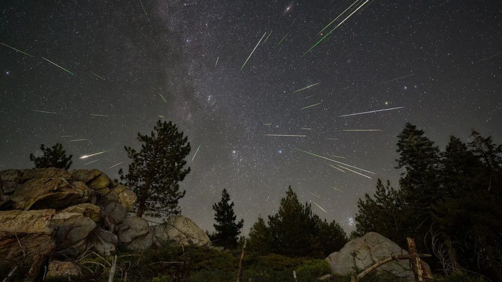 Chuva de meteoros