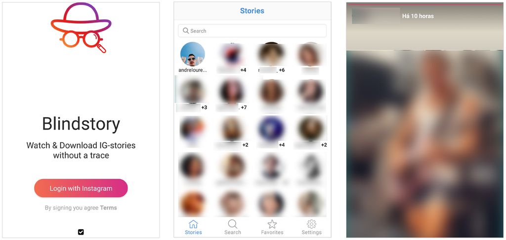 A melhor forma de ficar invisível no Instagram é ver os Stories de outros contatos anonimamente (Captura de tela: André Magalhães)