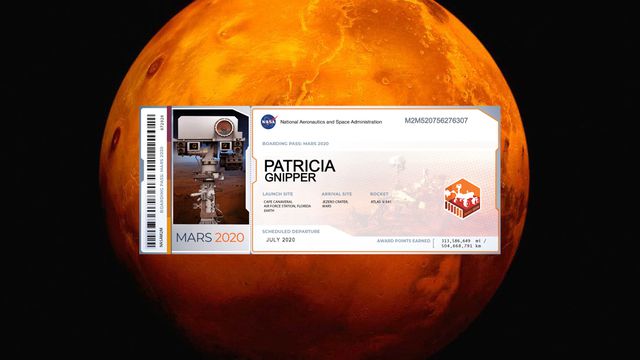 Quase 11 milhões de nomes serão enviados a Marte com o rover Perseverance