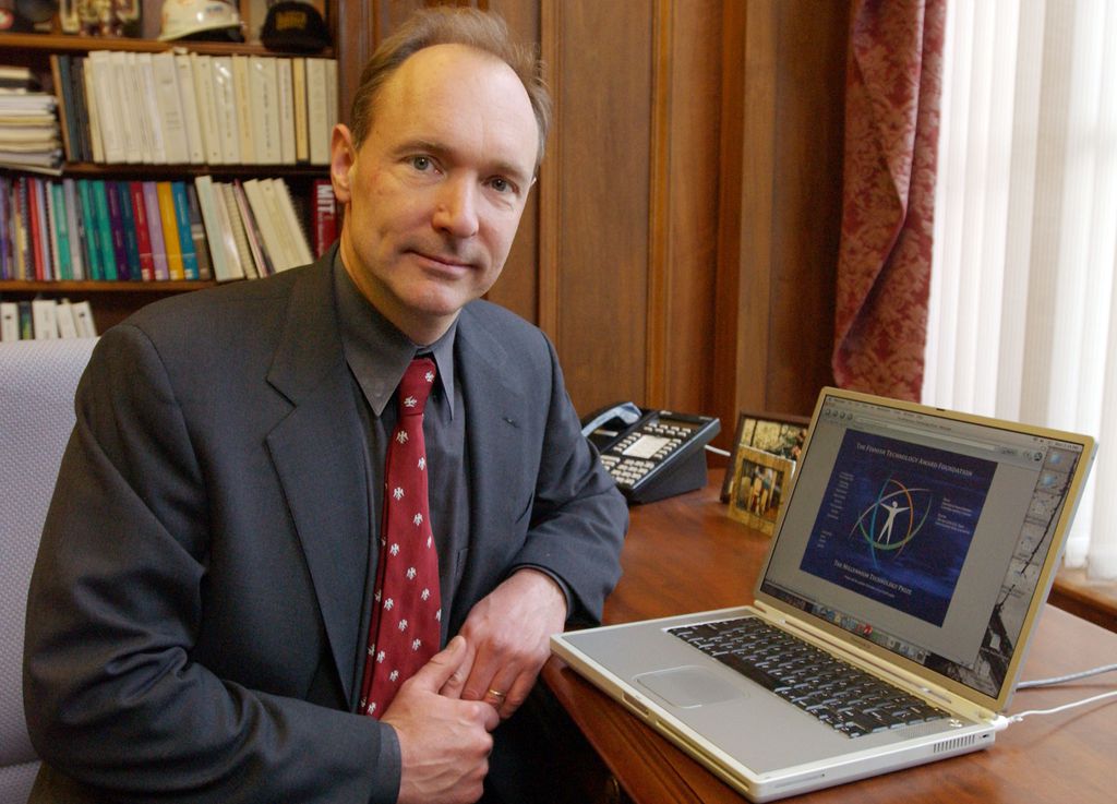 Sir Tim Berners-Lee, o inventor da rede mundial de computadores