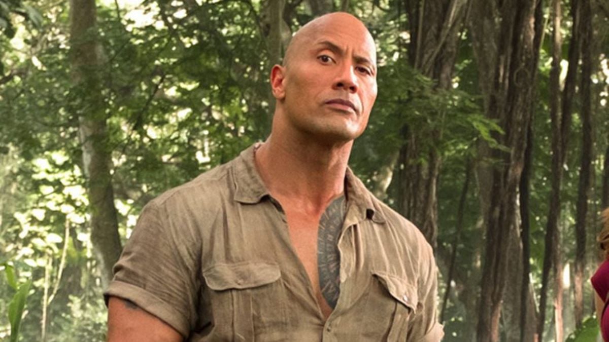 O The Rock Mente a sua altura