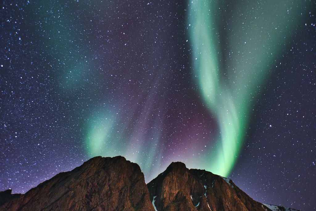 Aurora boreal (Imagem: Reprodução/Matt Houghton/Unsplash)