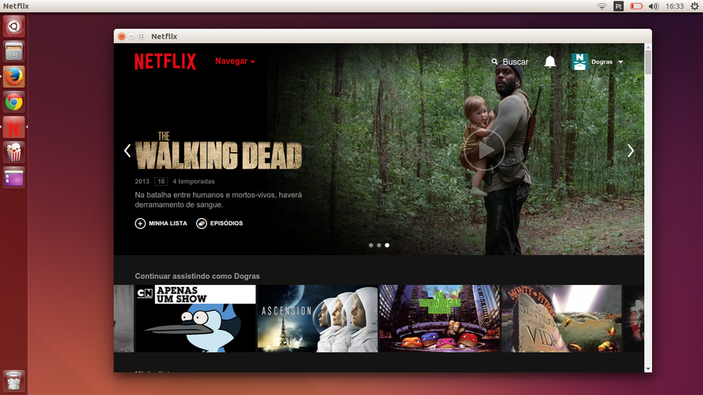 Netflix no Ubuntu