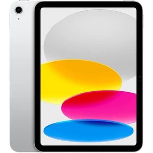 PARCELADO | iPad da Apple (10a geração): Com chip A14 Bionic, tela Liquid Retina de 10,9 polegadas, 64 GB Wi-Fi 6 + rede celular 5G, câmera frontal de 12 MP, câmera traseira de 12 MP, Touch ID – Prateado | EXCLUSIVO AMAZON PRIME