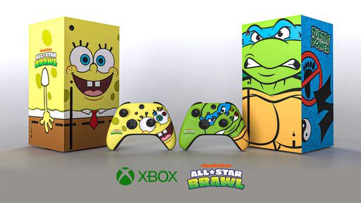 Fãs de Bob Esponja e de Tartarugas Ninja vão amar estes Xbox Series X