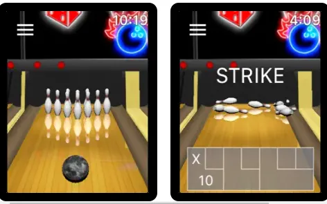 Vegas Bowling Lite Watch (Reprodução: App Store/Apple)
