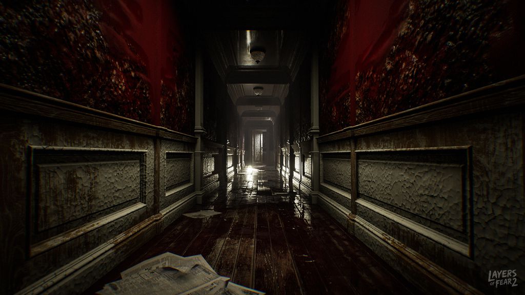 Uma das maiores qualidade de Layers of Fear 2 é o visual, que é simplesmente surpreendente (Imagem: Bloober)