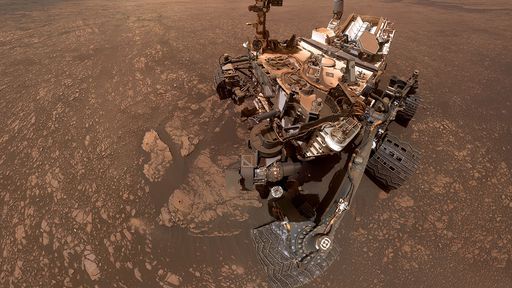 NASA comemora sucesso de experimento em Marte com selfie do rover Curiosity