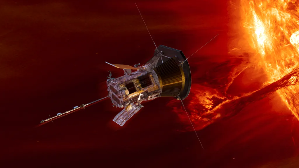 Conceito da Parker Solar Probe (Imagem: NASA)