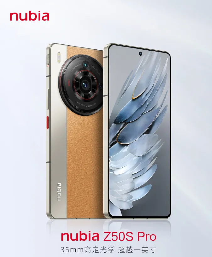 Nubia Z50S Pro foi apresentado com lentes de 35 mm (Imagem: Divulgação/Nubia)