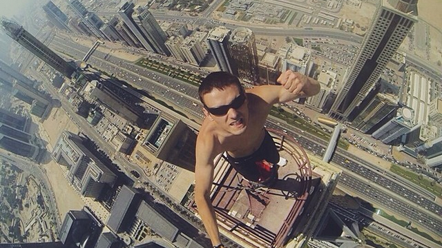 10 selfies perigosas e extremas