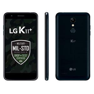 Smartphone LG K11+ 32GB Preto 4G Octa Core - 3GB RAM Tela 5,3” Câm. 13MP + Câm. Selfie 5MP Preto