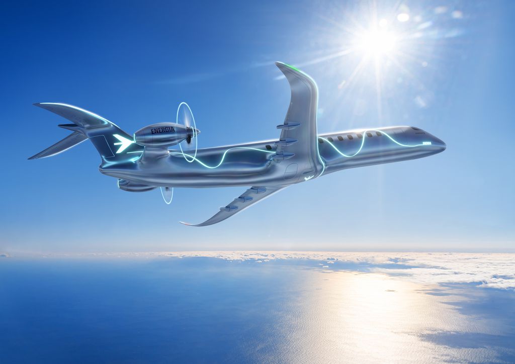 Os aviões da Energia prometem alta eficiência energética e baixíssima poluição