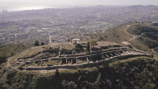 Sítio arqueológico de Puig Castellar, na Espanha, onde algumas das cabeças decapitadas e pregadas foram encontradas (Imagem: Museu Torre Balldovina)