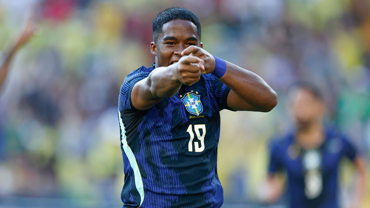 Nissan brinca e "escala" Endrick como titular do Brasil contra o Haiti