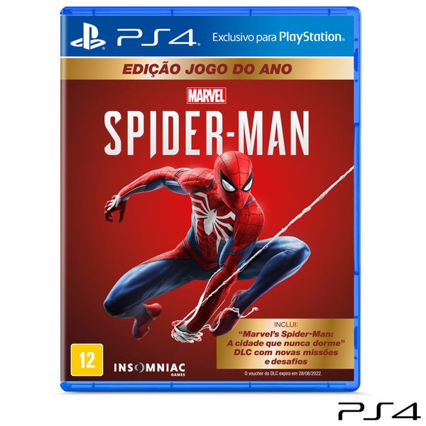 Jogo Spiderman Goty Edition para PS4 [BOLETO]