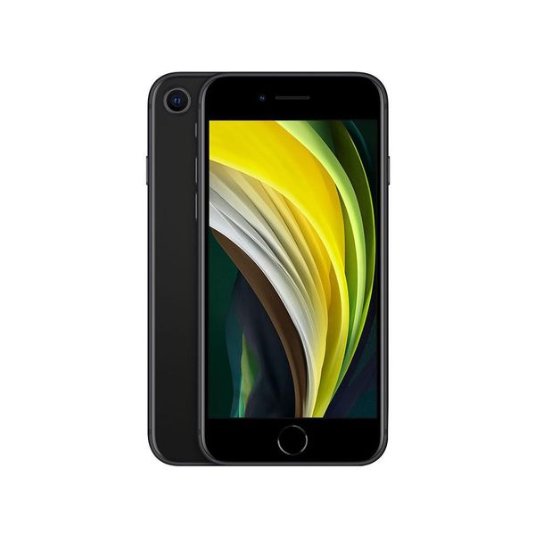 iPhone SE Apple 64GB Preto 4G Tela 4,7” Retina - Câm. 12MP + Selfie 7MP iOS 13 Proc. A13 Bionic NFC Preto