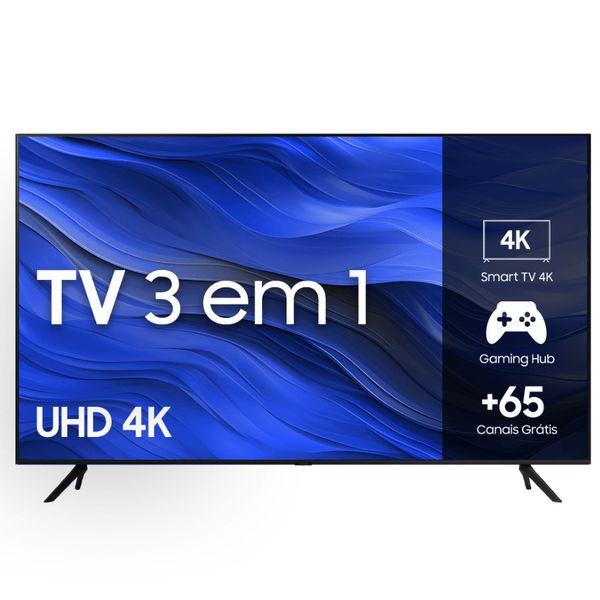 PARCELADO | Samsung Smart TV 50'' UHD 4K 50CU7700 2023 | CUPOM NO CARRINHO + LEIA A DESCRIÇÃO