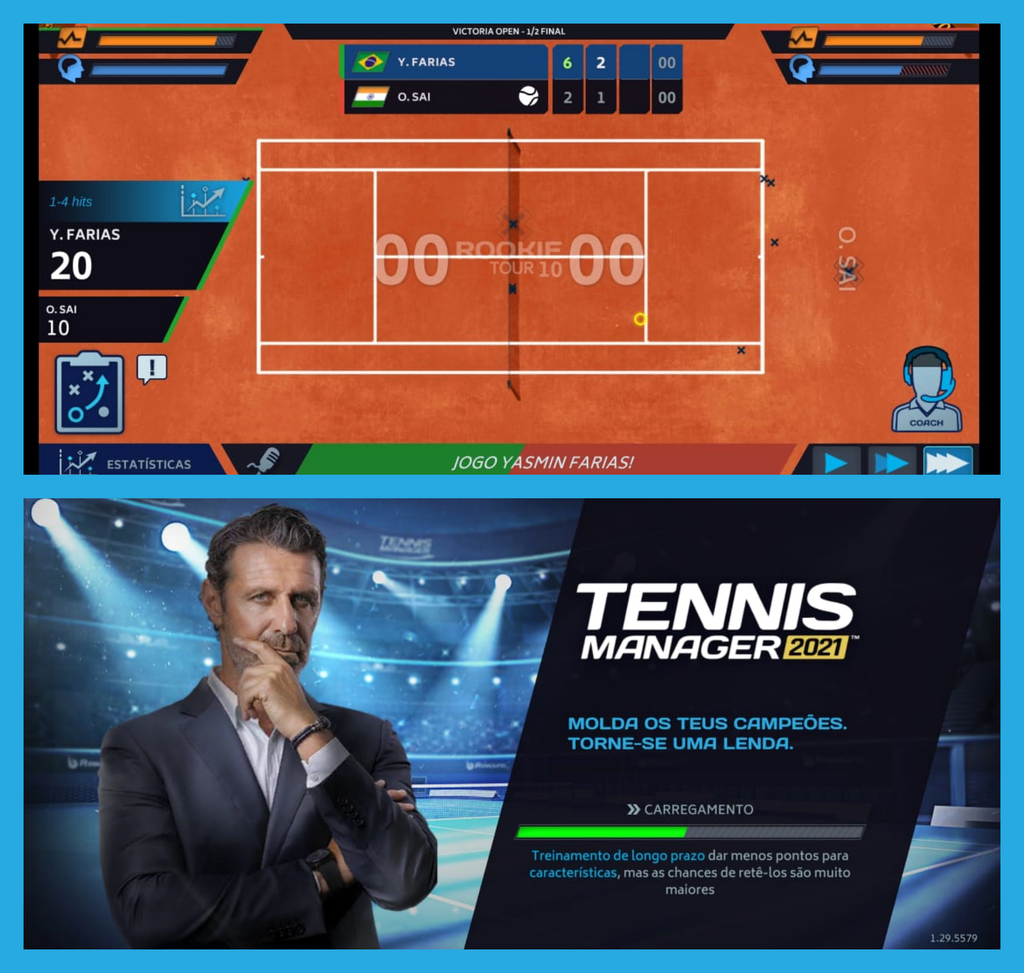 Tennis Clash: jogo de tênis mobile de Rolan Garros - Blog Esporte