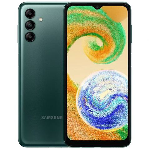 Samsung Galaxy A04s na cor verde