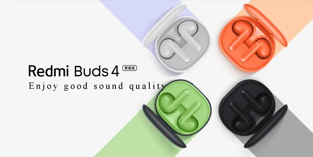 Redmi Buds 4 Youth Edition têm preço baixo (Imagem: Divulgação/Xiaomi)