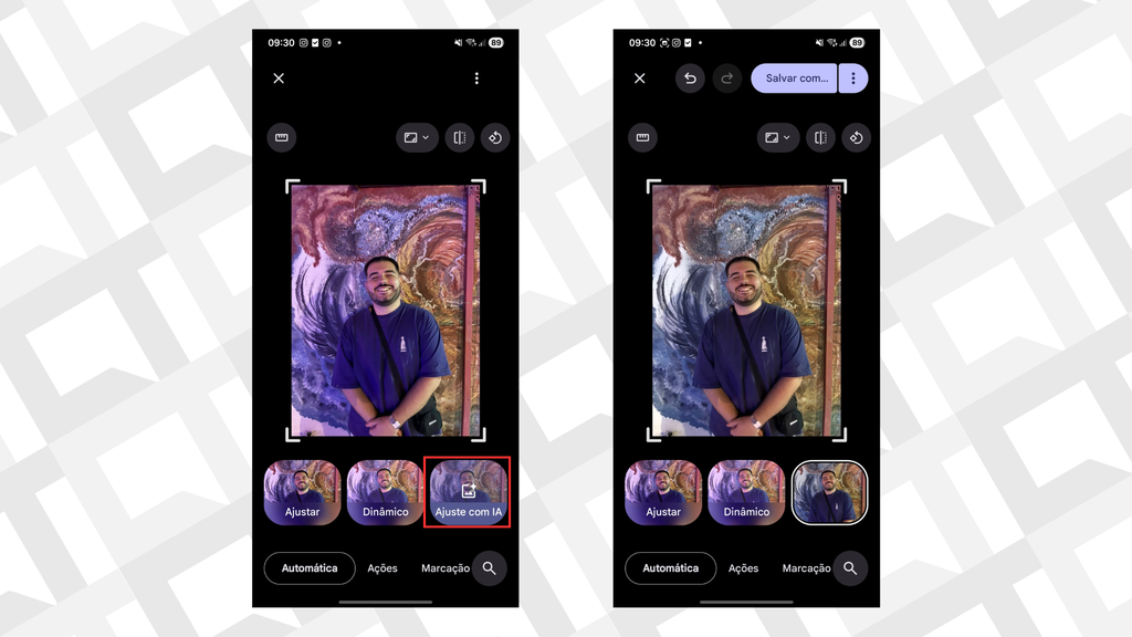 exemplo google fotos