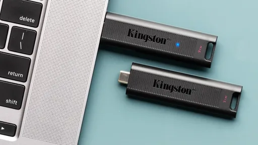 Kingston anuncia DataTraveler Max, pendrive mais rápido que muito SSD