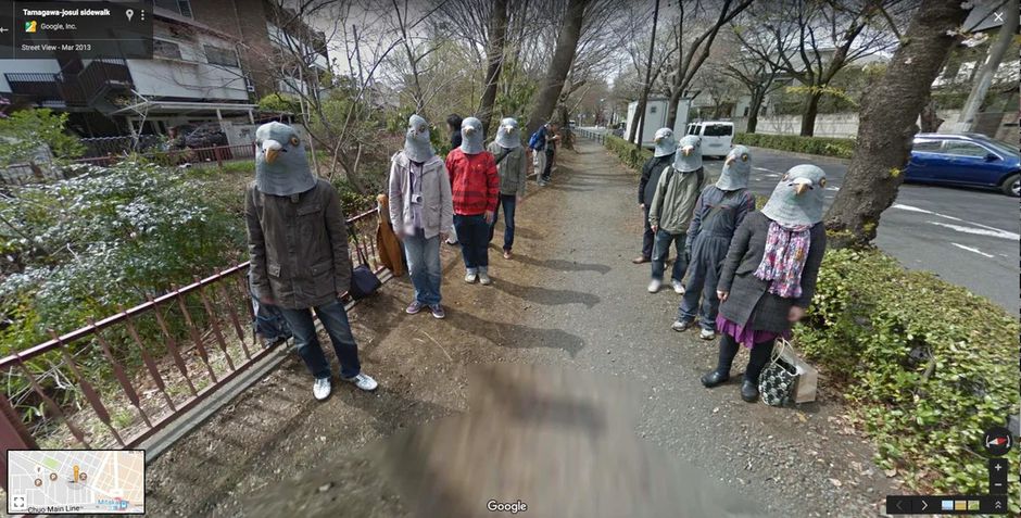 Imagens bizarras Google Street View 1