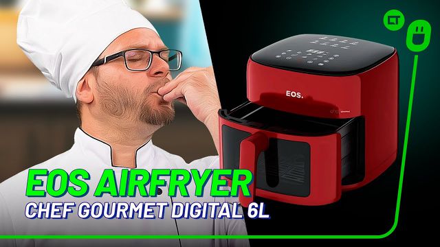 EOS Airfryer 6L Chef Gourmet Digital: simples, digital e acessível