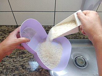 escorredor de arroz