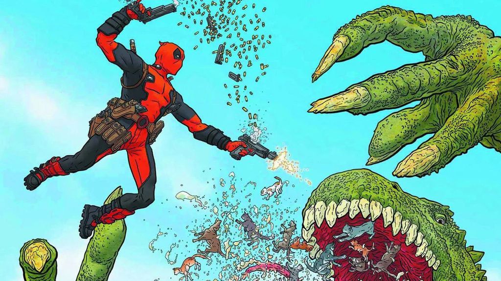 Capa de Deadpool em 2012