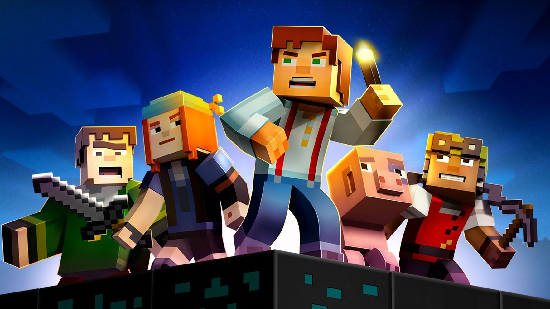 minecraft story mode onde assistir