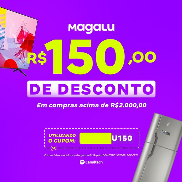 R$150 DE DESCONTO EM COMPRAS ACIMA DE R$2.000