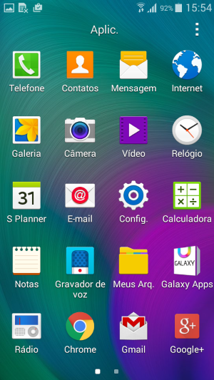 Samsung Galaxy A3 - Screenshots Samsung Galaxy A3 - Screenshots