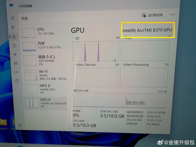 Gráficos Intel Arc B370