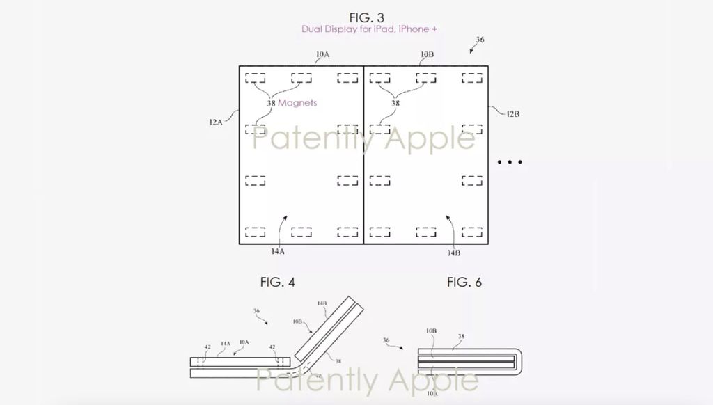 Imagem da patente registrada pela Apple (Imagem: Reprodução/Patently Apple)