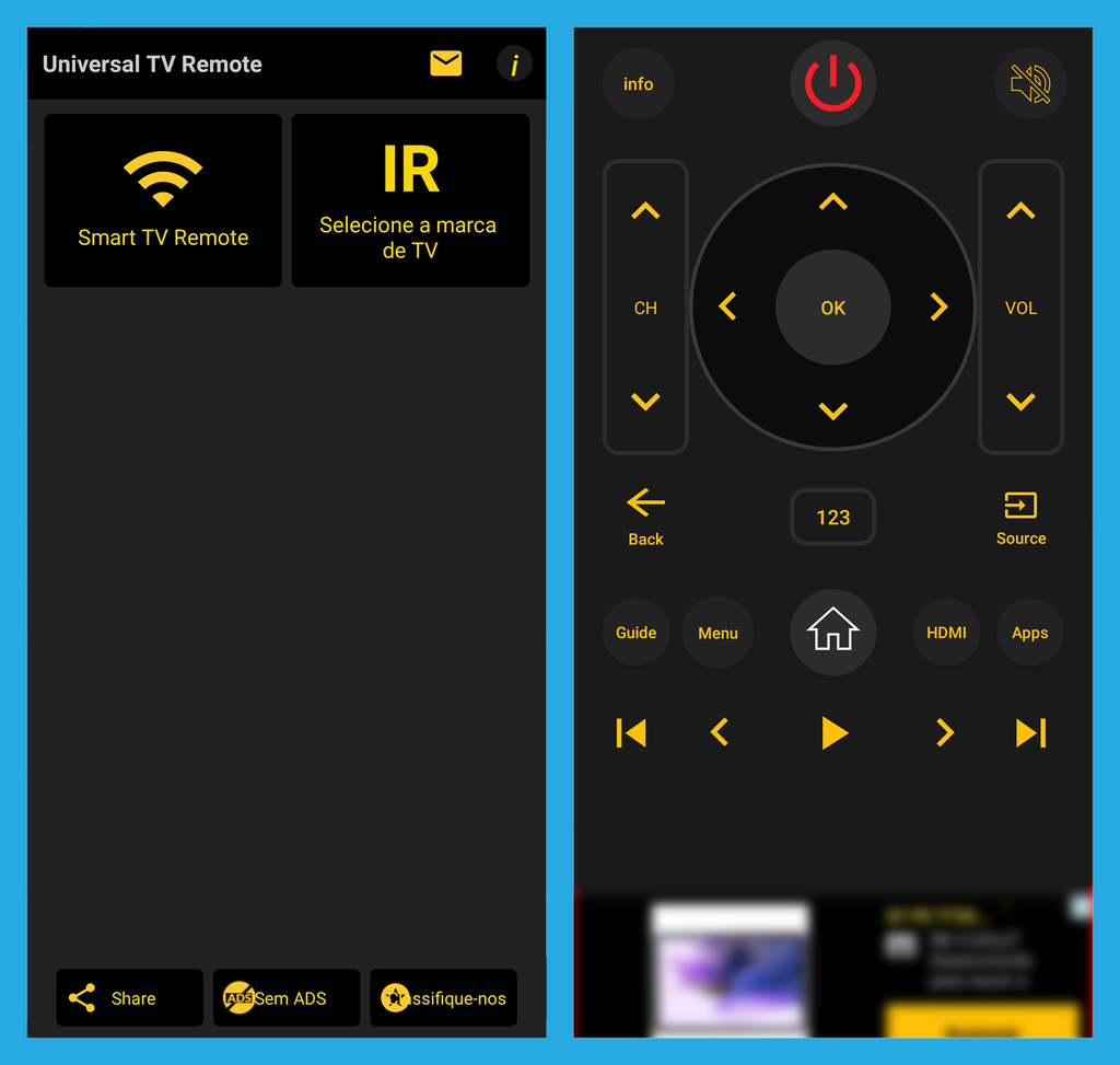 Como transformar o celular em um controle remoto para o  no