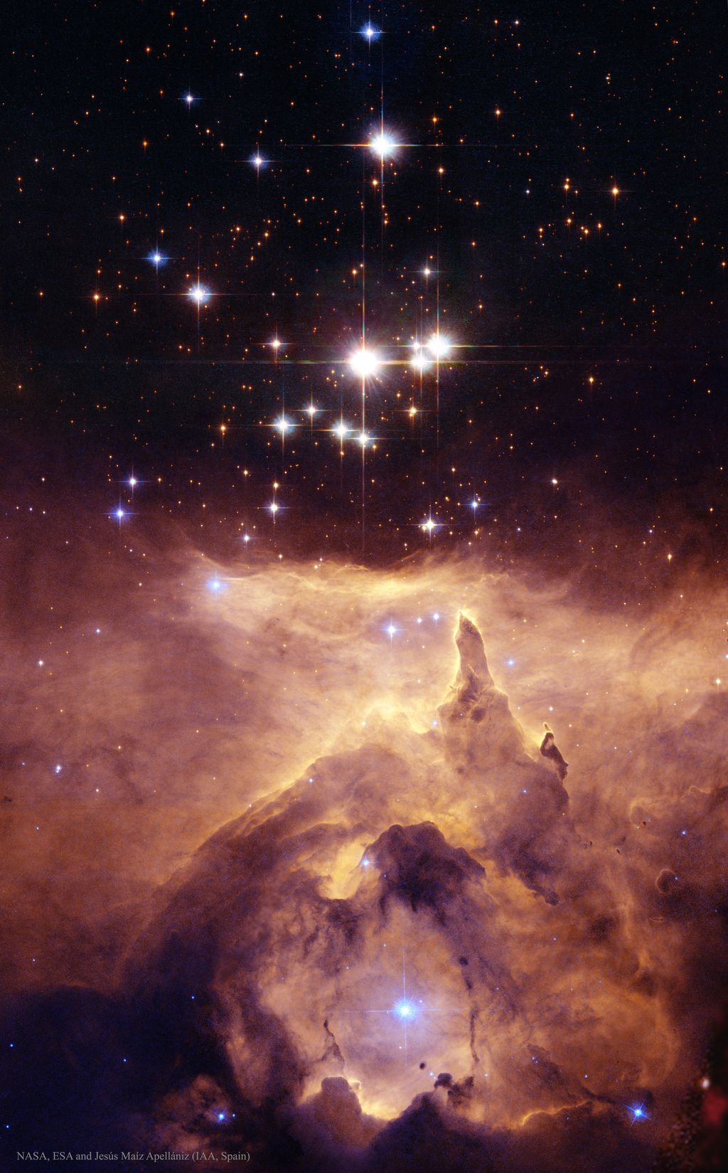 Imagem: NASA/ESA/Jesús Maíz Apellániz