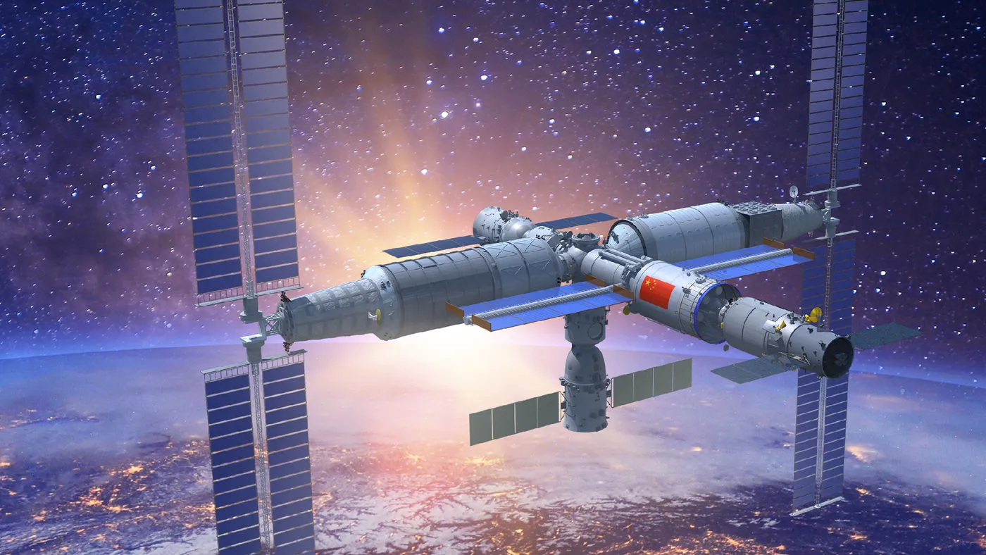 China grava estação espacial e seus estudos em 2022