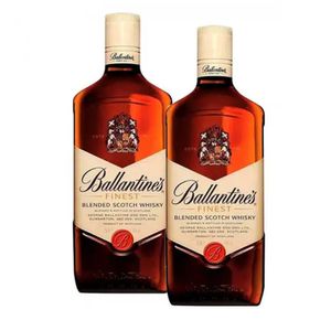 Kit Whisky Escocês Ballantines Finest 2 unidades 750ml