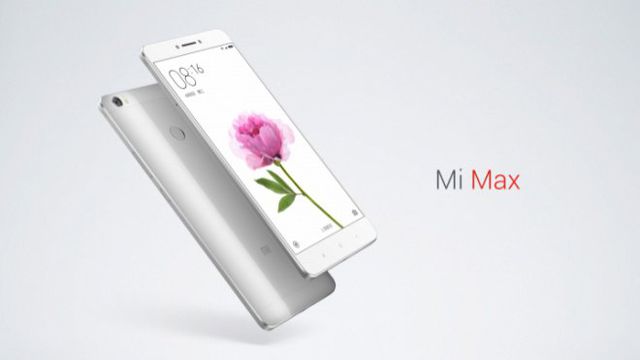 Xiaomi apresenta novo smartphone Mi Max com tela de 6,44 polegadas