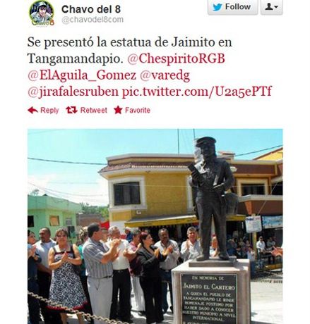 Estatua Jaiminho Chaves Estatua Jaiminho Chaves