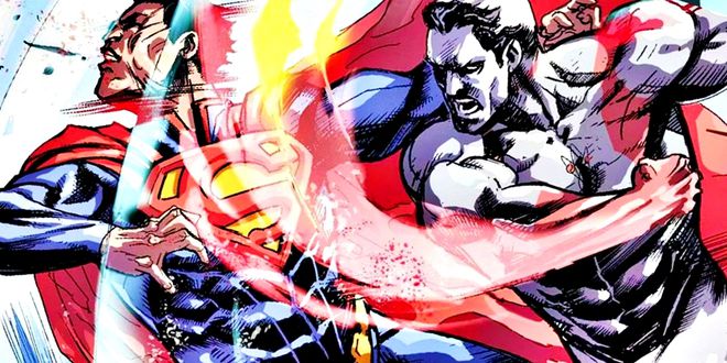 Superman já saiu na mão com o Capitão Átomo algumas vezes (Imagem: Reprodução/DC Comics)