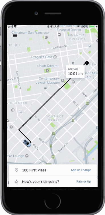 Uber agora permite que passageiro avalie o motorista durante a viagem