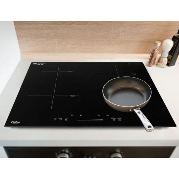 PARCELADO | Fogão Cooktop de Indução PCT40P 9 níveis + Turbo Touch Philco 220V