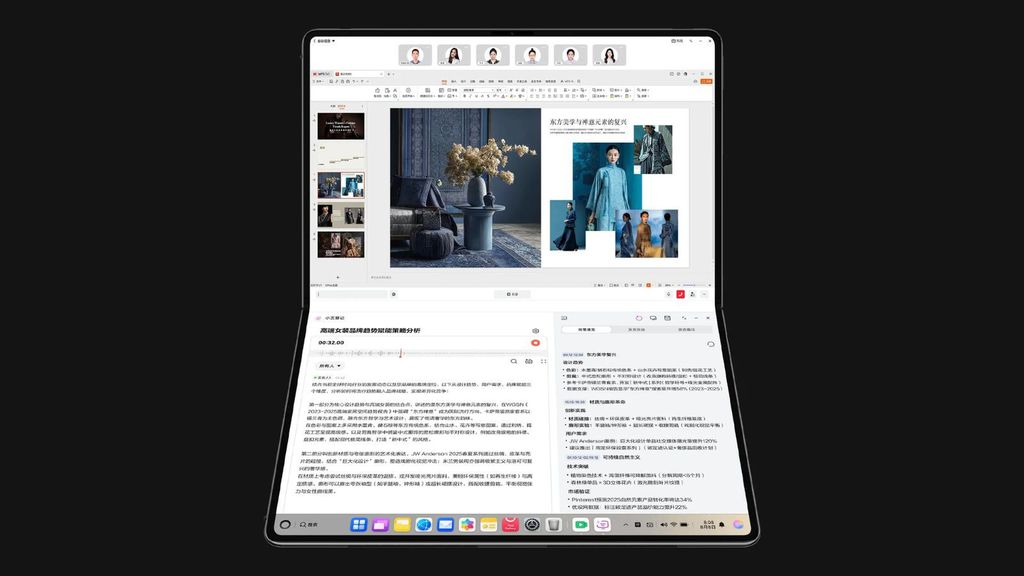 Notebook dobrável Huawei MateBook Fold