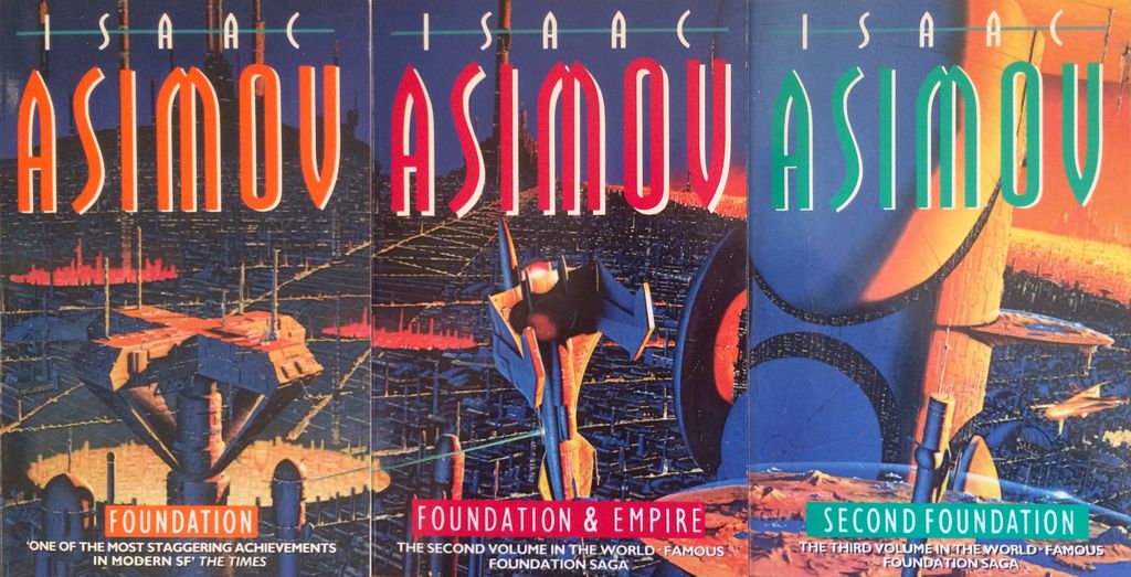 Trilogia da Fundação, de Isaac Asimov (Imagem: Musing Studio)