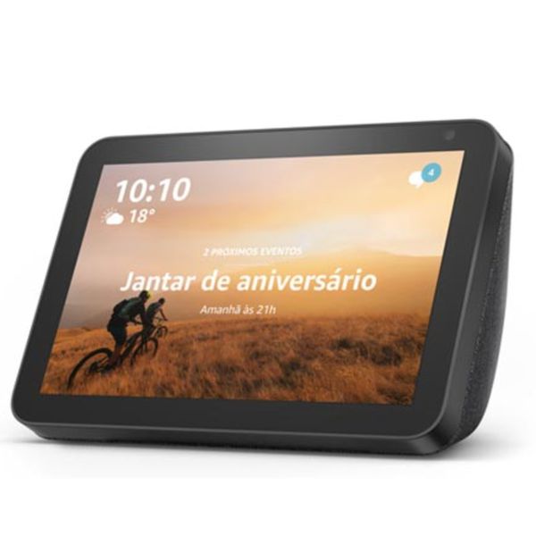 Smart Speaker Amazon com Alexa Preto - ECHO SHOW 8